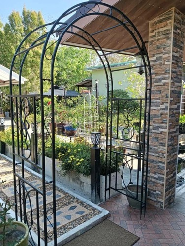 Heavy duty metal garden - heavy, arch