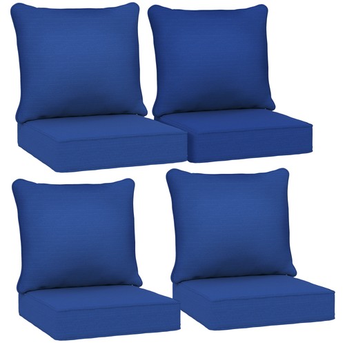 Outdoor chair cushions set - outdoor,