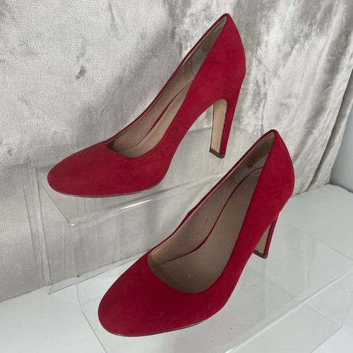 Next red suede block - next,