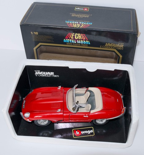 Burago jaguar e - 1/18,