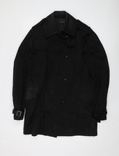 Cecil Gee Men's Black S Trench