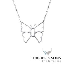 925 Sterling Silver Butterfly