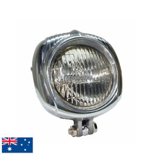 4 1/4" polish clear motorcycle