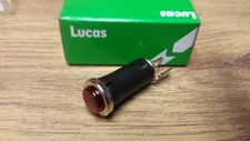 TRIUMPH TR7 T120 T140 BONNEVILLE LUCAS RED WARNING DASH LAMP LIGHT - 99-1208 L