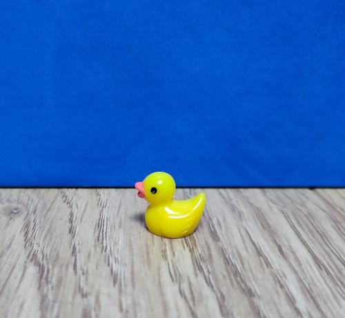 Dolls house miniature toy duck - house,