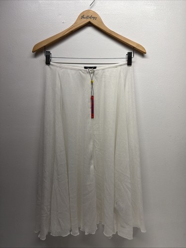 Unif skirt midi line sheer - skirt,