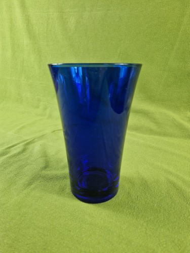 Vintage cobalt blue glass - cobalt,