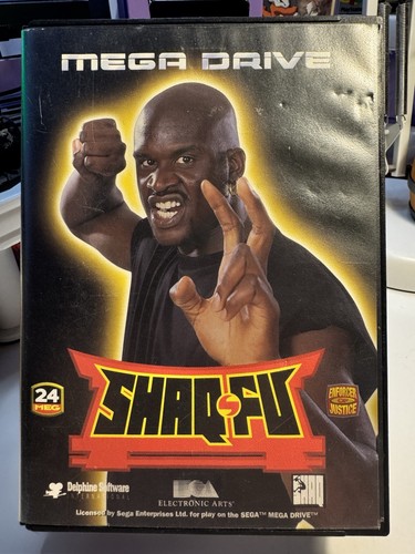 Sega mega drive game shaq - game,