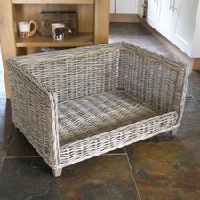 Large Rectangle wicker dog bed