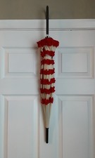 3 X LARGE FANCY UMBRELLAS,PARASOL,VICTORIAN,GOTHIC,VINTAGE LOOK,BURLESQUE,SHADE,