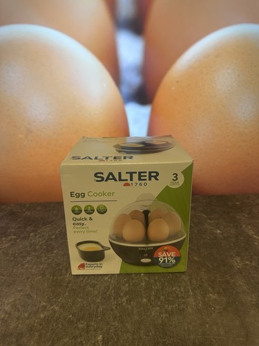 Salter electric egg cooker - salter,