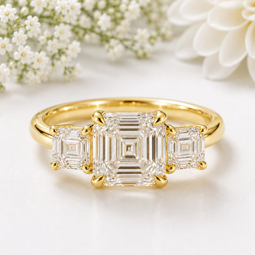 Asscher cut igi - 5.00,