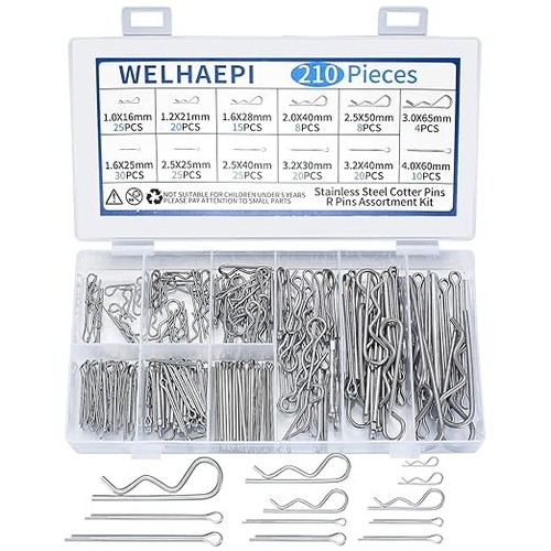 210 pcs cotter pins - 210, r