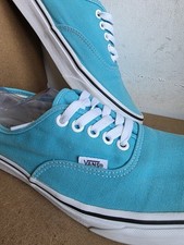 Vans Van Doren "Off The Wall".  Vans  Turquoise Blue Sneakers Trainers Mens UK 8