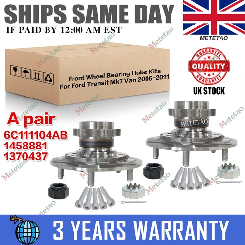 Front wheel bearing hubs - front,