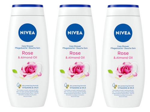 Pack nivea rose almond - rose,