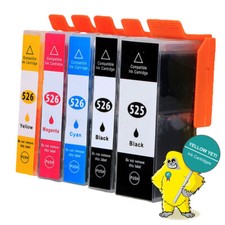 LOT Ink Cartridges for Canon Pixma PGI525CLI526 iP4800 iP4850 IP4950 iX6550