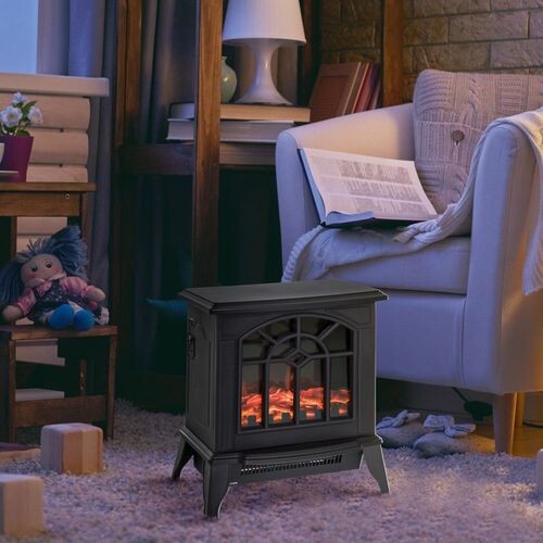 Cast iron effect fake - cast, flame