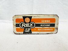 1950s Vintage Old REX Sewing