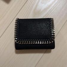 Stella McCartney Bifold Wallet Trifold wallet Falabella mini wallet black