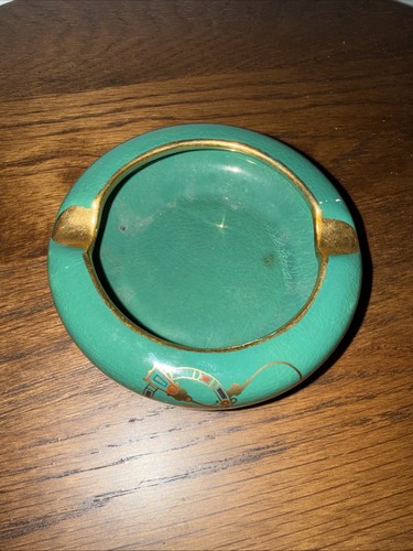 Arklow ireland green ashtray - ireland,