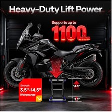 Steel Motorcycle Hoist Lift