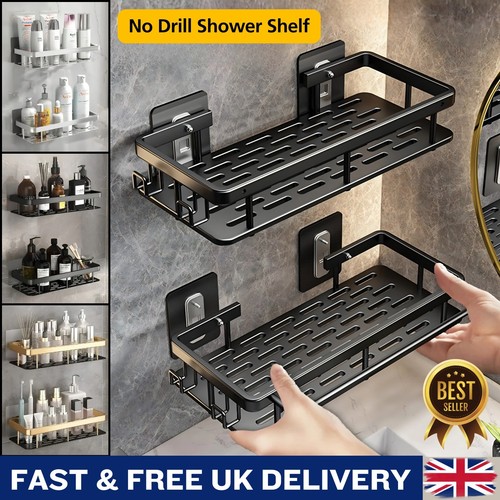 Drill shower shelf wall - no,