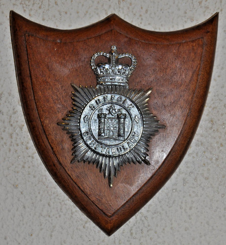 Suffolk constabulary plaque - suffolk,