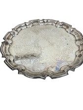 Vintage Metal Serving Tray