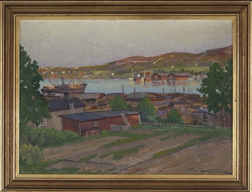 20th century swedish - century, oil