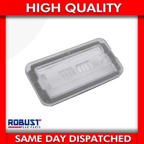 Rear number plate - lamp, light