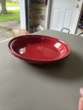 Cherry red fiesta ware deep - cherry,