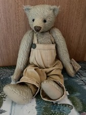 Sue Lain Limited Edition Collectors Bear - Memory Lain Bears - Old Sage