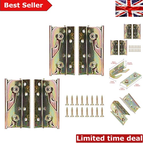 Zinc plated corner bed - zinc-plated,