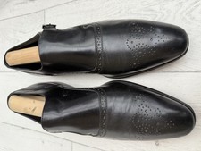 Hugo Boss Men’s Black Formal Leather Shoes Size Uk 8 Eu 42 Us 9