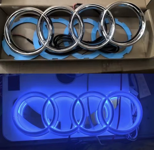 Audi led emblem badge light - emblem,