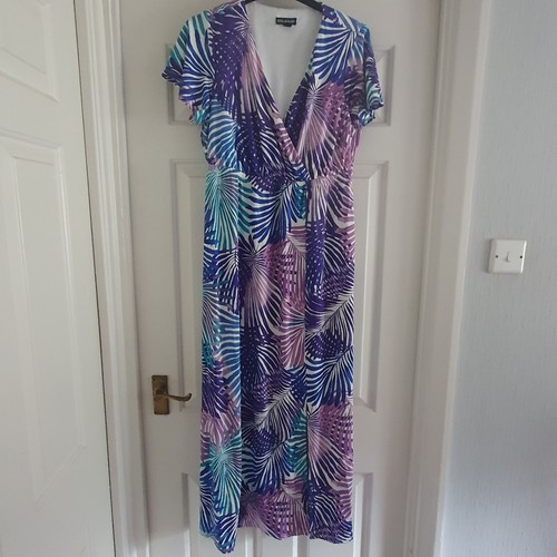 Qvc nina leonard maxi dress - nina,