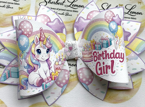 Birthday girl statement - 5",