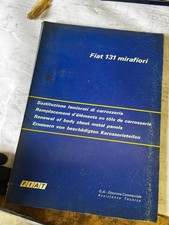 Fiat 131 mirafiori issued to