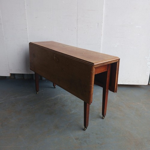 19th century mahogany - , drop