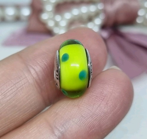 Genuine pandora green polka - genuine,