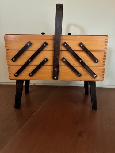 Vintage wooden cantilever - vintage,