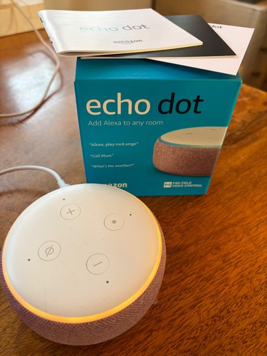 Amazon echo dot 3rd - dot, gen