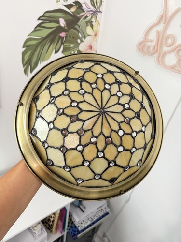 Vintage tiffany style stained - vintage,