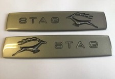 Brand New MK 1 Triumph Stag Wing Badges