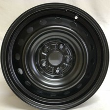 16 Inch 5 on 4.5 Black Steel