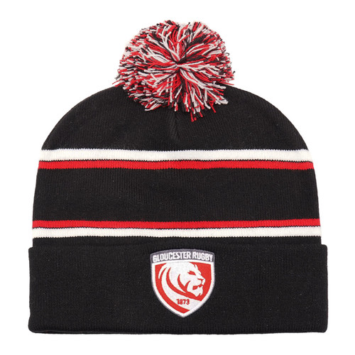 Gloucester rugby adult beanie - rugby,