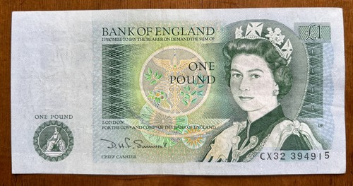 Bank england one - bank, of