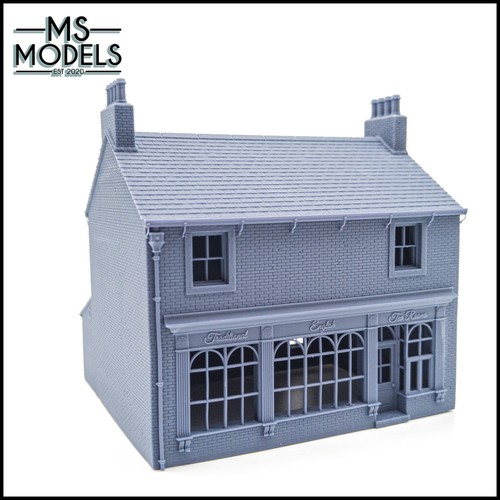 Cafe shops post office - office, brick
