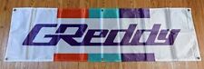 flag nobori banner garage sign jdm japan power honda racing wheels hks 1.5 x5ft